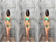 Beautiful sexy college girl nude recording leaked MMS
