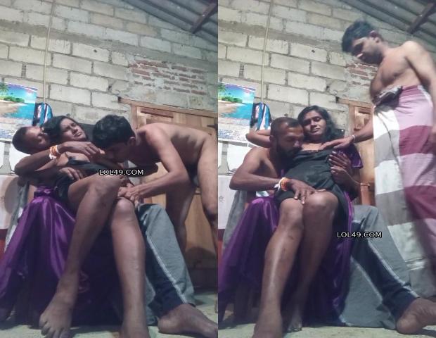 Tamil wife ko dost ke sath share kiya aur nude boobs chusaya