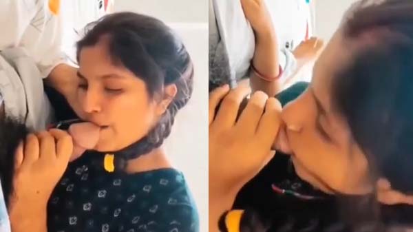 Desi sexy biwi pati ka mota lund chus rahi hai