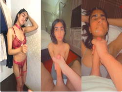 Beautiful horny girlfriend blowjob and hard fucking video clip online